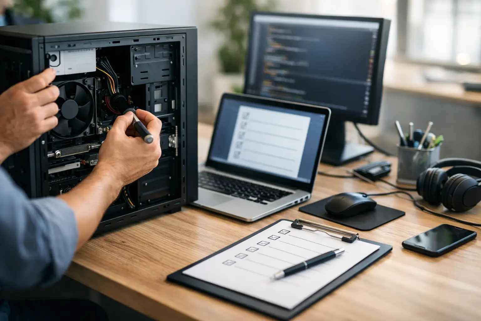 Business Computer Maintenance Checklist for SMEs