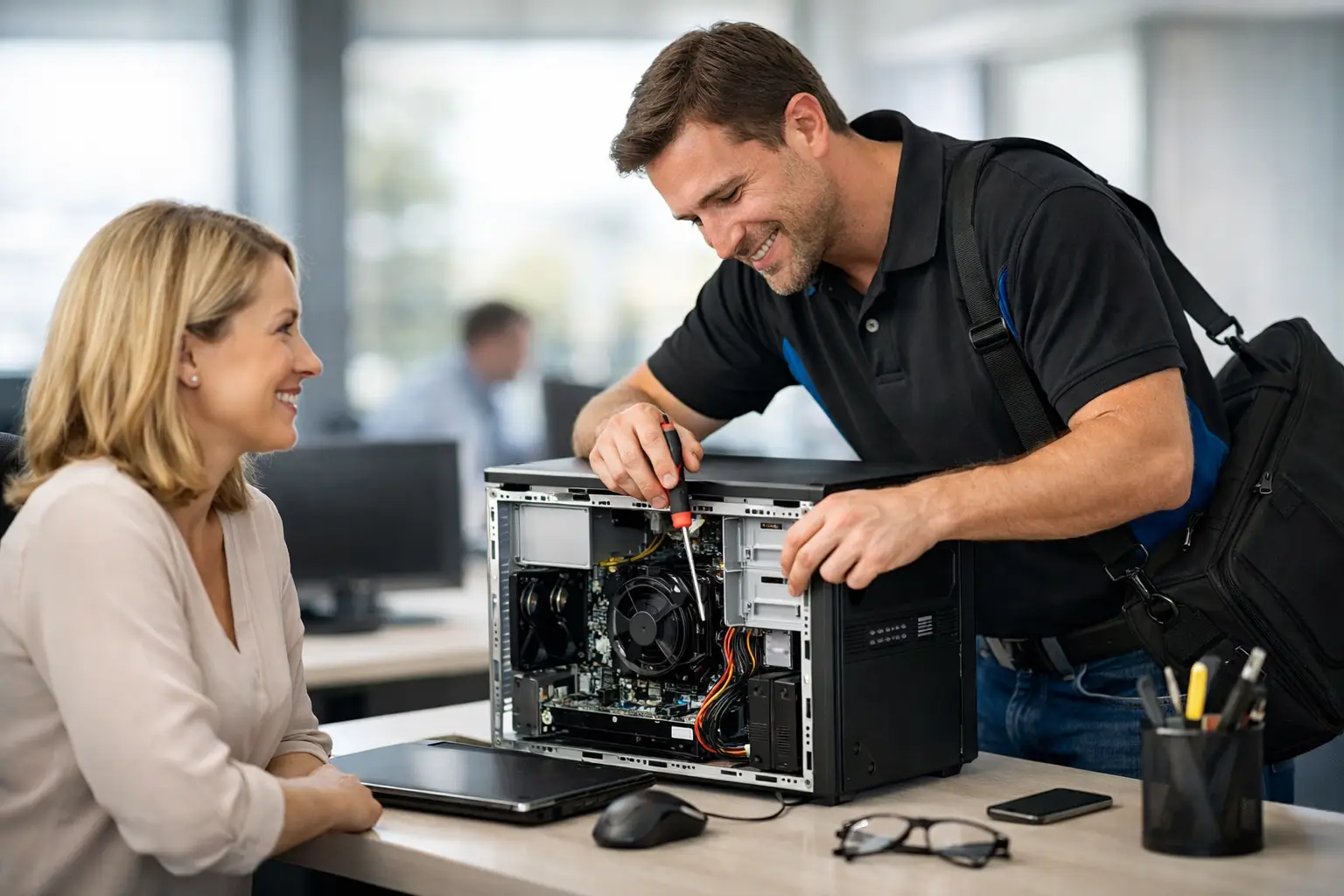 When an On Site Computer Repair Service Helps